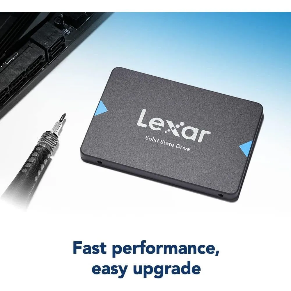 Lexar NQ100 480GB 2.5” SATA III Internal SSD, Solid State Drive, Up to 550MB/s Read (LNQ100X480G-RNNNU)