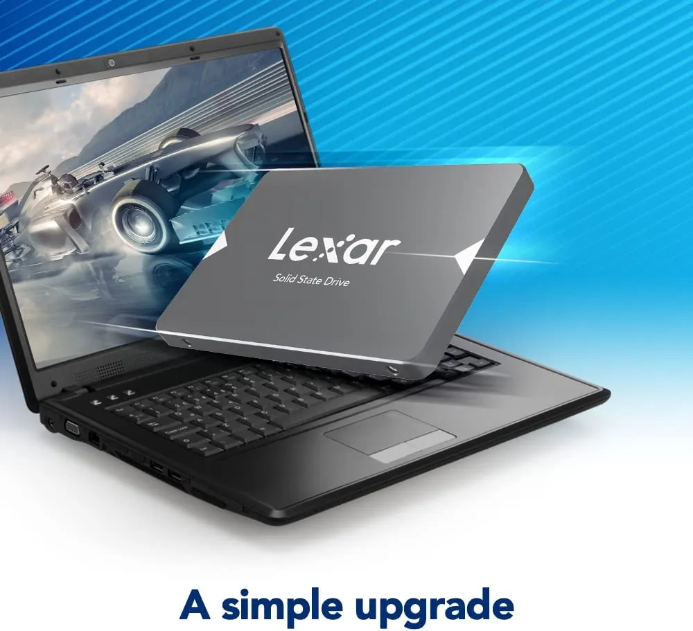 Lexar NS100 2.5-inch SATA III (6Gb/s) Solid State Drive SSD 1TB internal for Laptop and PC