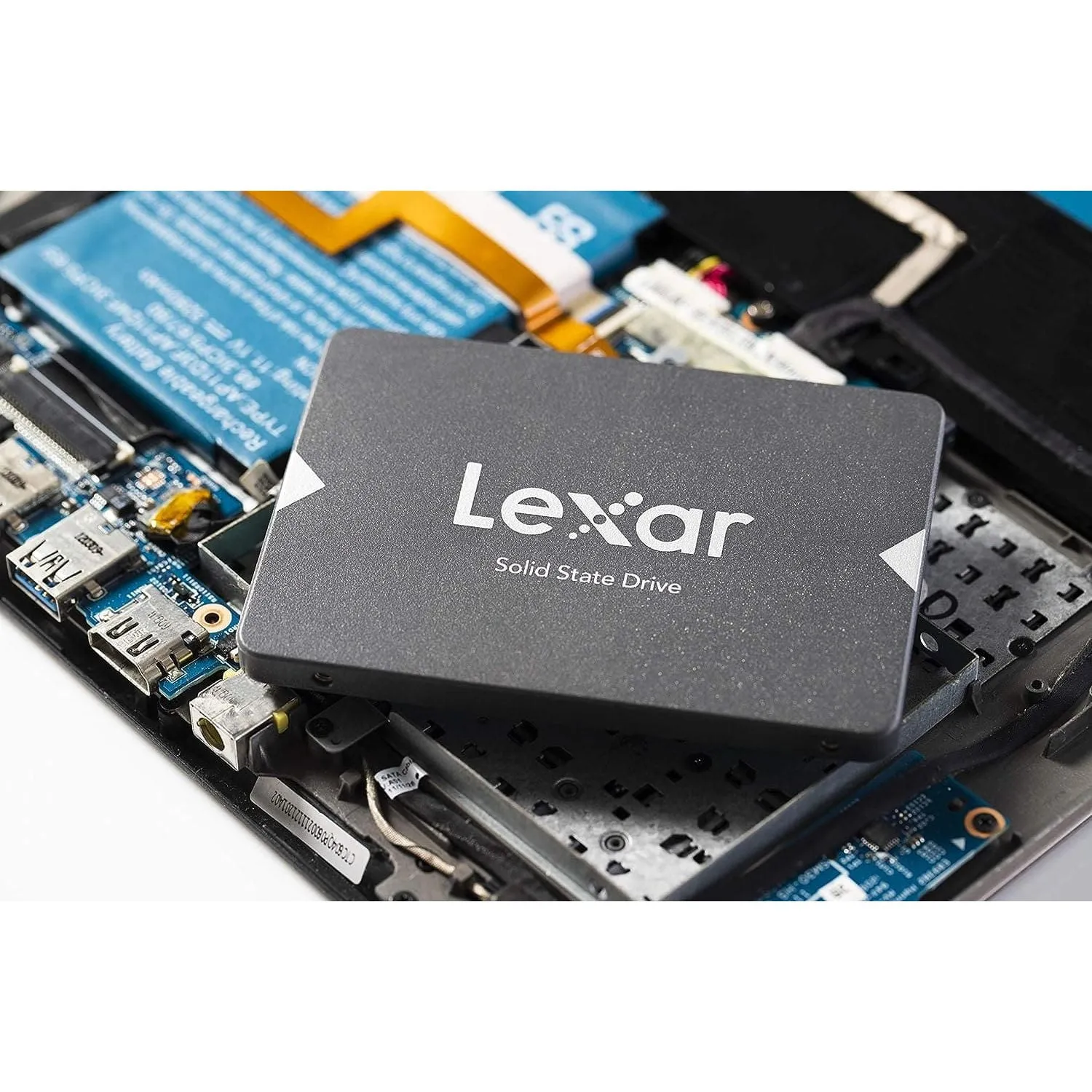 Lexar NS100 512GB 2.5" SATA III SSD, Up to 550MB/s Read, for Laptop & Desktop PC (LNS100-512AMZN)