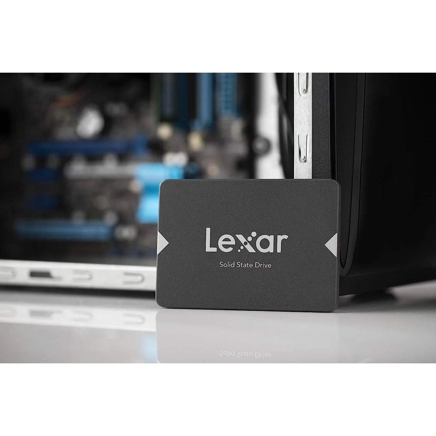 Lexar NS100 512GB 2.5" SATA III SSD, Up to 550MB/s Read, for Laptop & Desktop PC (LNS100-512AMZN)