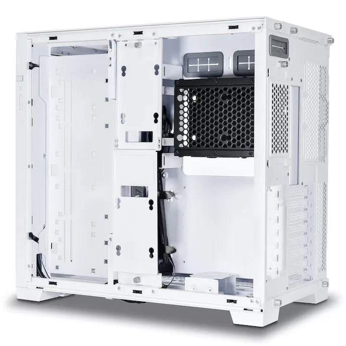 Lian Li O11D EVO Mid-Tower PC Case E-ATX Air Flow Desktop Computer Case, O11DE-2W- White