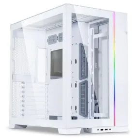 Lian Li O11D EVO Mid-Tower PC Case E-ATX Air Flow Desktop Computer Case, O11DE-2W- White
