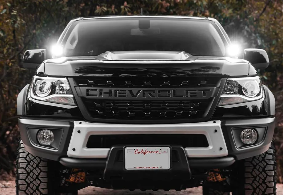 Low Profile Ditch Light Mounting Brackets For 2015-2022 Chevy Colorado/Canyon