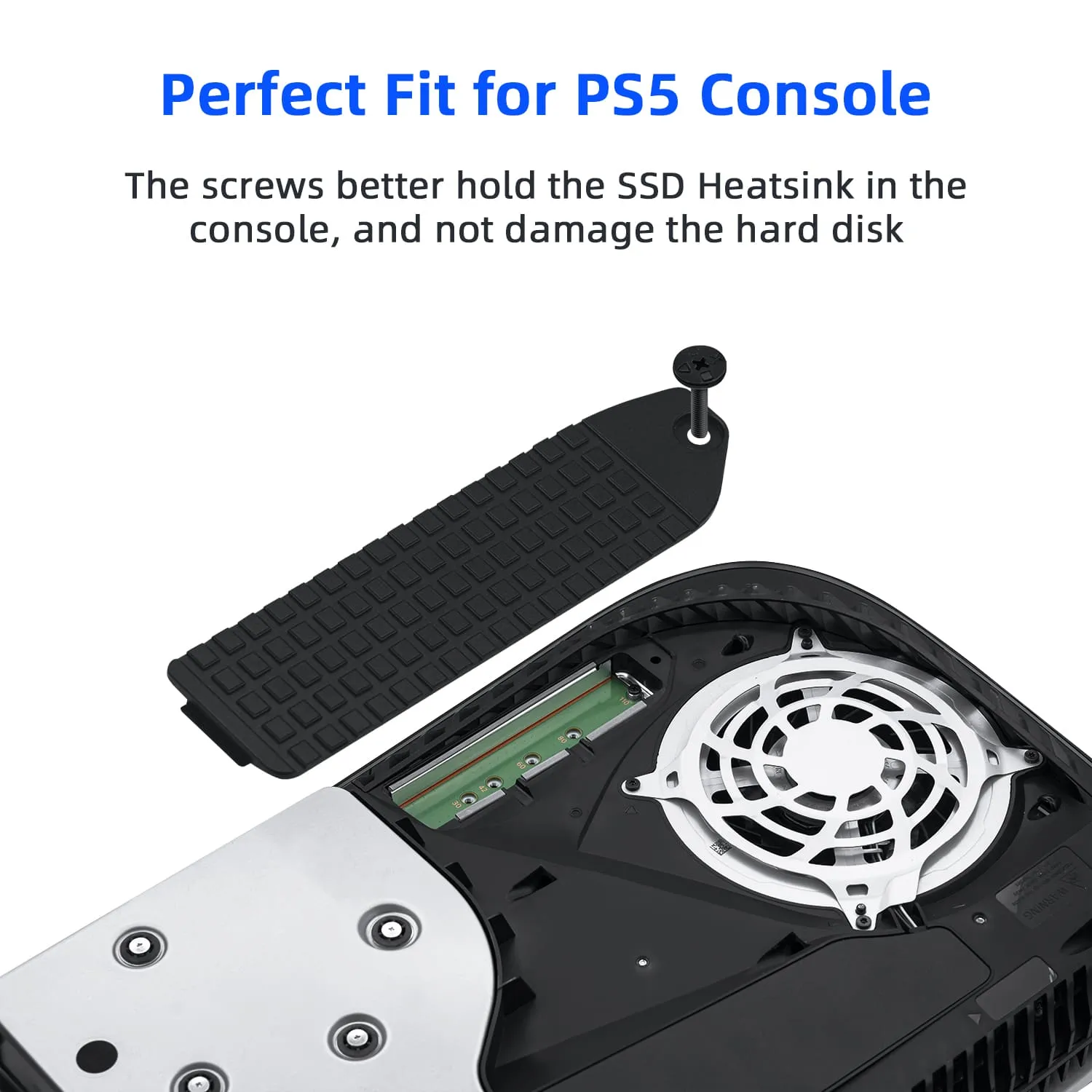 M.2 SSD Heatsink with Screwdriver for PS5 UHD/Digitial Edition Console(JYS-P5153)
