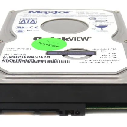 Maxtor DiamondMax 10 120GB 7200RPM SATA Desktop Hard Drive 6L120M0