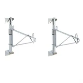 Metro AW45C Wall Mount Mid Unit Kit, Supports Three 21" Shelf Levels