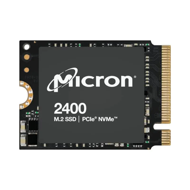 Micron Ssd 2400 M.2 Nvme 2230 512 Gb Mtfdkbk512 Qfm 1 Bd1 Aabyyr
