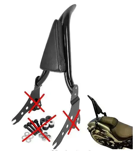 Motorcycle Passenger Backrest Sissy Bar