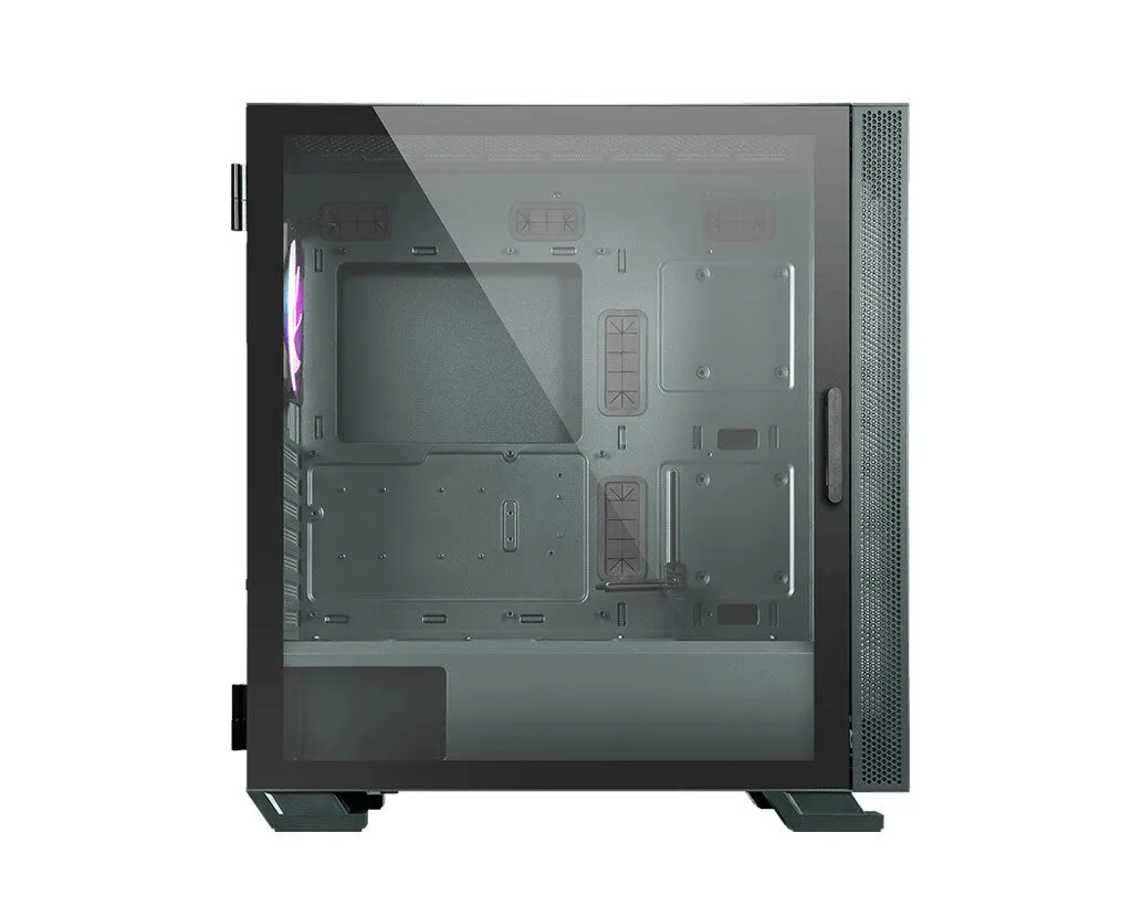MSI MAG VAMPIRIC 300R MIDNIGHT GREEN Mid Tower Gaming Computer Case '1x 120mm ARGB Fan, USB Type-C, Tempered Glass, Center, E-ATX, ATX, mATX, mini-ITX'