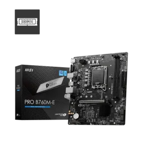 MSI PRO B760M-E DDR5,LGA 1700 mATX Motherboard