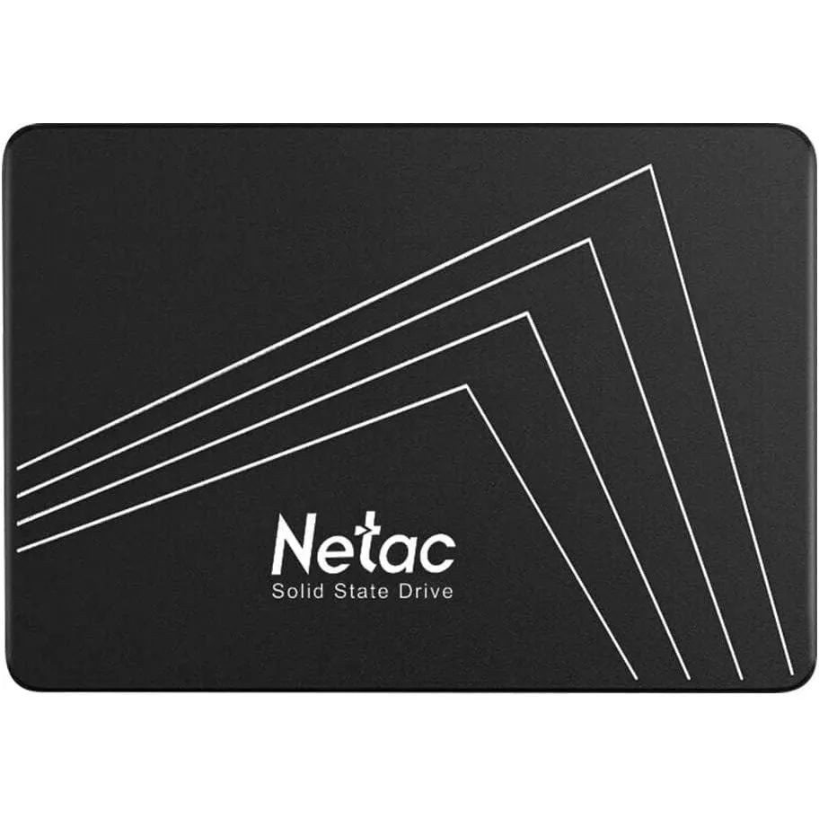 Netac 128GB SSD, 2.5" SATA III 6Gb/s, 3D NAND, Up to 530MB/s Read Speed