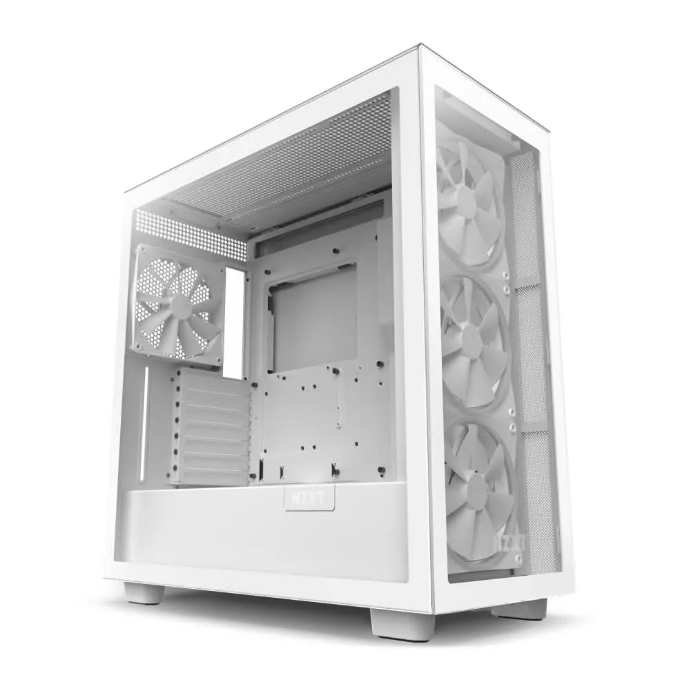 NZXT H7 ELITE MID-TOWER E-ATX CABINET WHITE