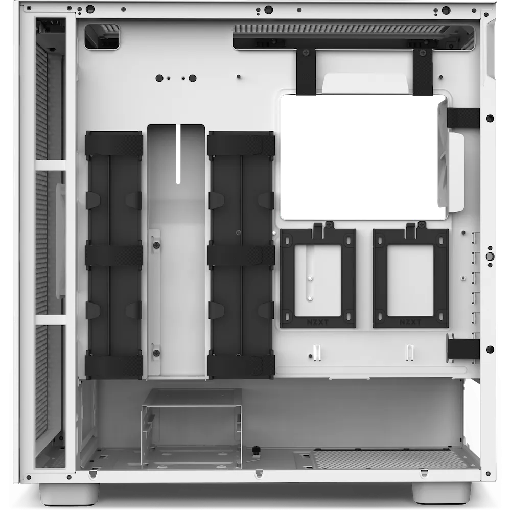 NZXT H7 FLOW Matte White 啞光白色 Tempered Glass ATX Case CM-H71FW-01