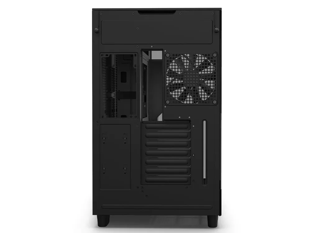 NZXT H9 Flow Dual-Chamber Mid-Tower Airflow Case - Matte Black