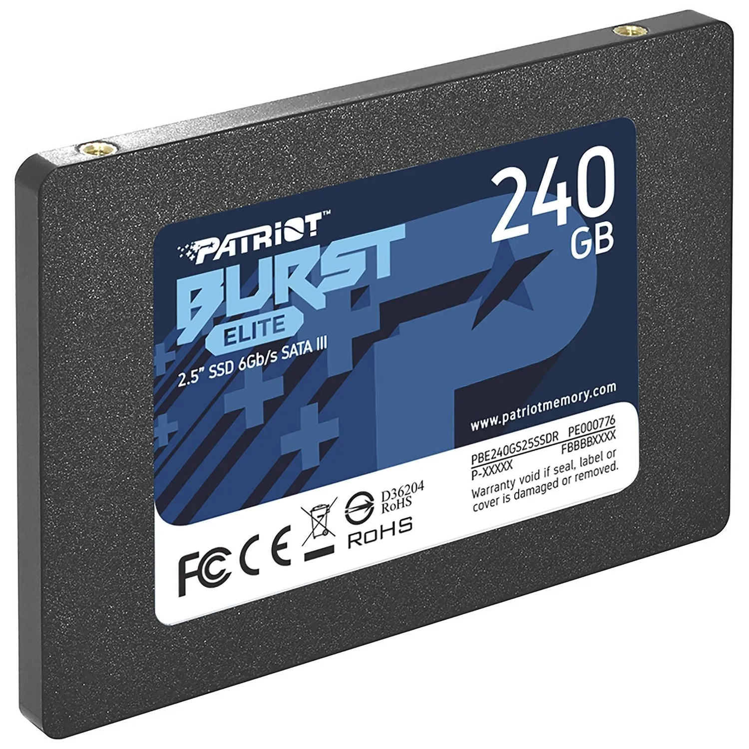 Patriot Burst Elite 2.5" 240GB SATA III TLC Internal Solid State Drive