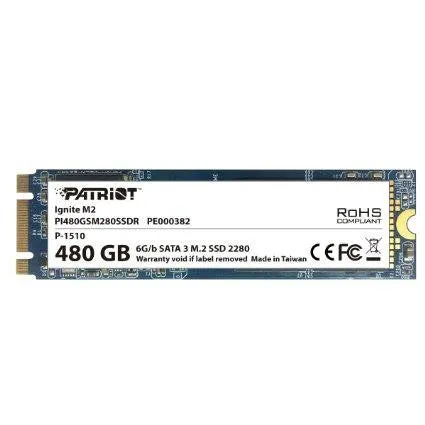 Patriot Memory Llc Ignite M2 480gb 2280 Sata Internal Ssd