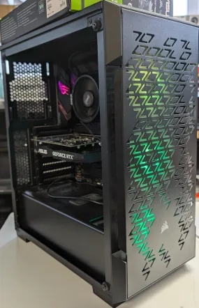 PC GAMING ASUS RTX 3050 6GB RYZEN 5 3600 32GB DDR4 SSD 512GB NVMe HDD 2TB