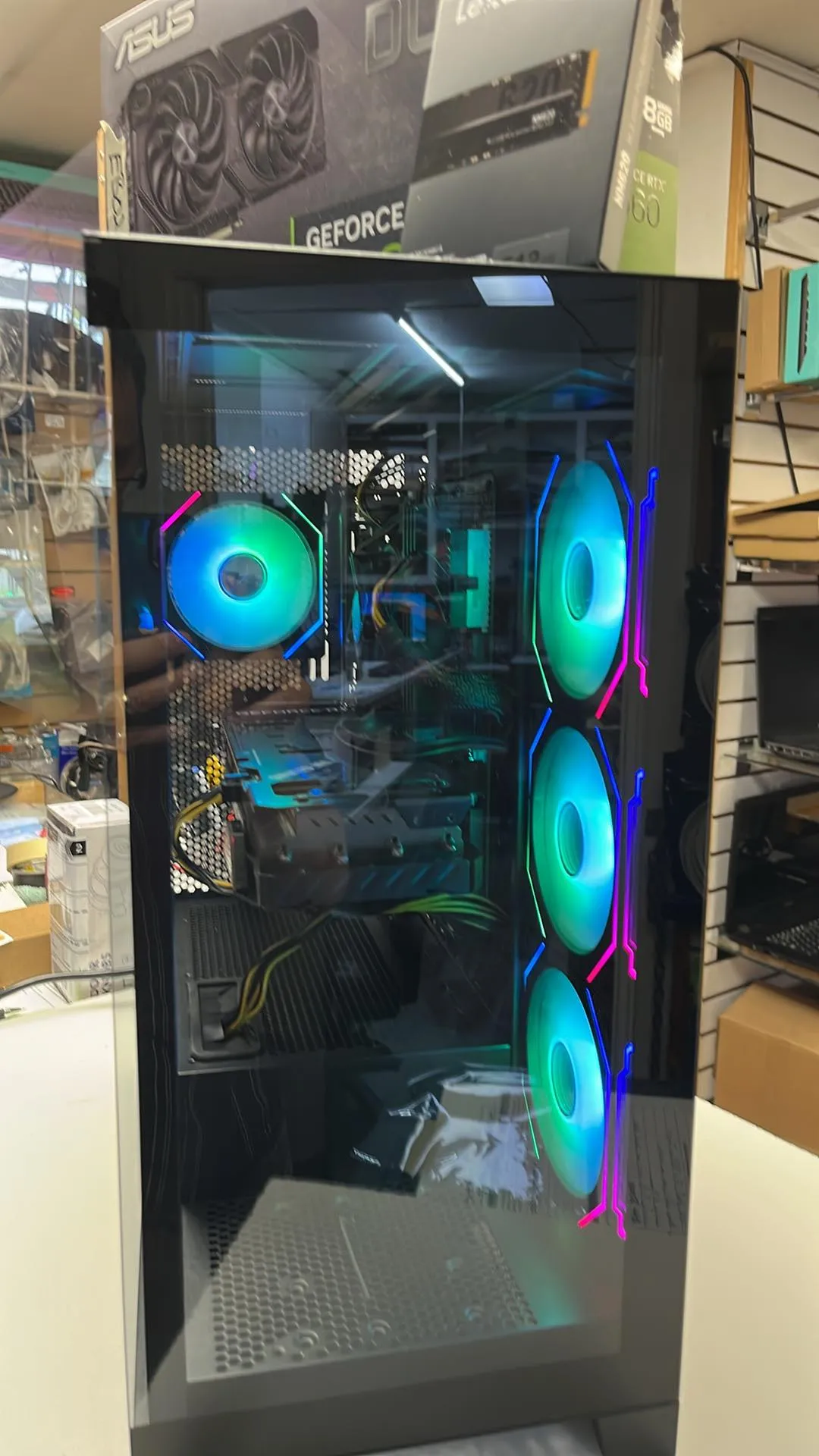 PC GAMING GeForce RTX 3060 Ti i7-8700 32GB DDR4 SSD 512GB