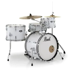 Pearl Roadshow 4pc Drum Set w/Hardware & Cymbals Pure White