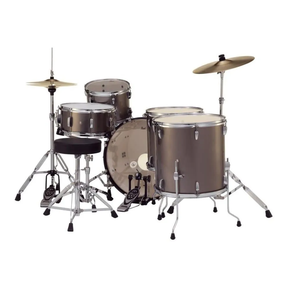 Pearl Roadshow 5 pc Set w/Hardware & Cymbals Bronze Metallic RS525WFC/C707