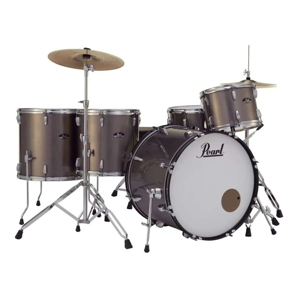 Pearl Roadshow 5 pc Set w/Hardware & Cymbals Bronze Metallic RS525WFC/C707