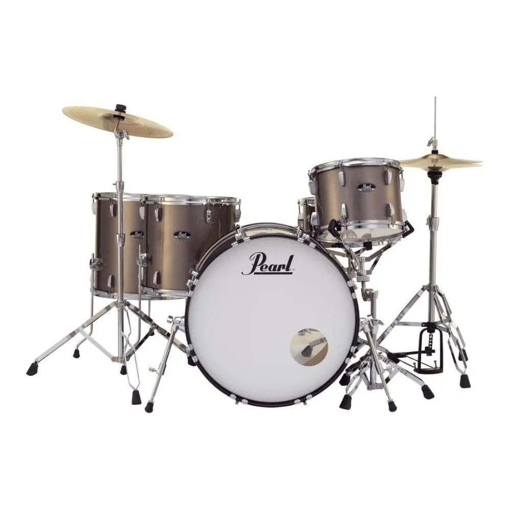 Pearl Roadshow 5 pc Set w/Hardware & Cymbals Bronze Metallic RS525WFC/C707