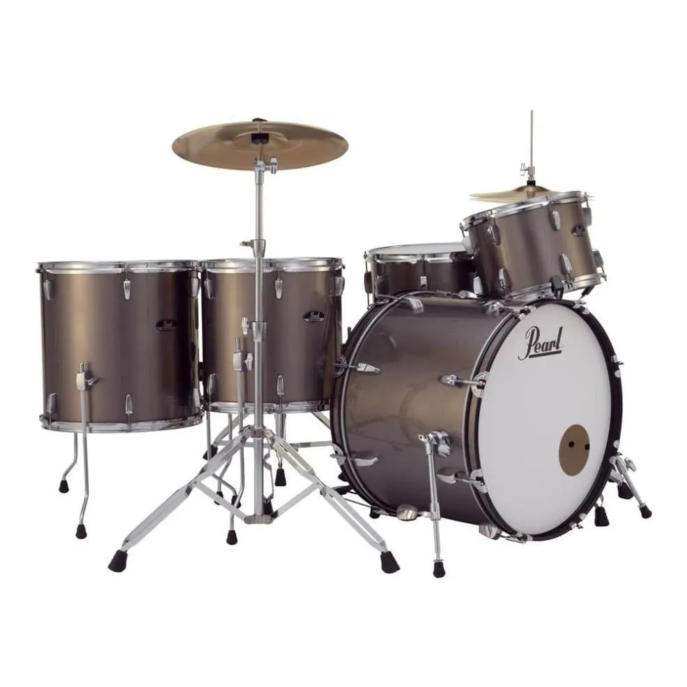 Pearl Roadshow 5 pc Set w/Hardware & Cymbals Bronze Metallic RS525WFC/C707
