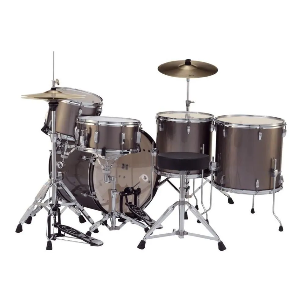 Pearl Roadshow 5 pc Set w/Hardware & Cymbals Bronze Metallic RS525WFC/C707