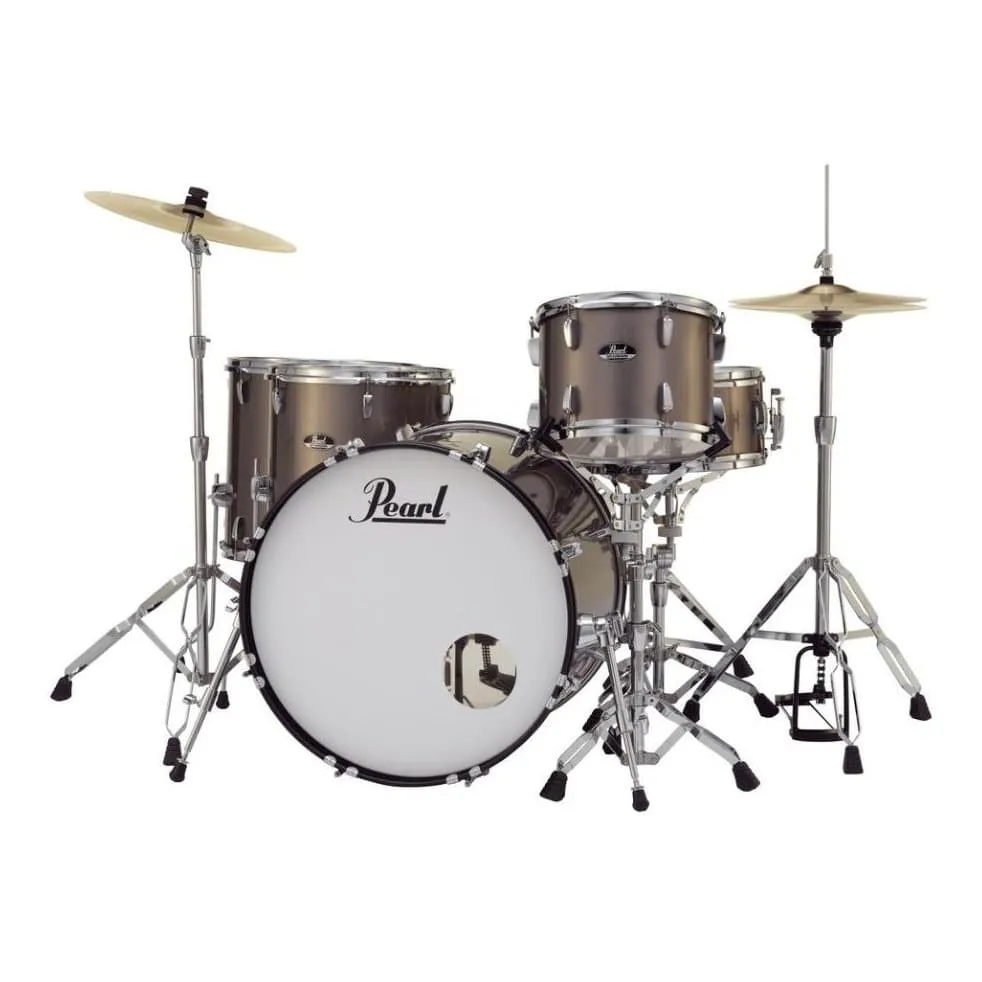 Pearl Roadshow 5 pc Set w/Hardware & Cymbals Bronze Metallic RS525WFC/C707