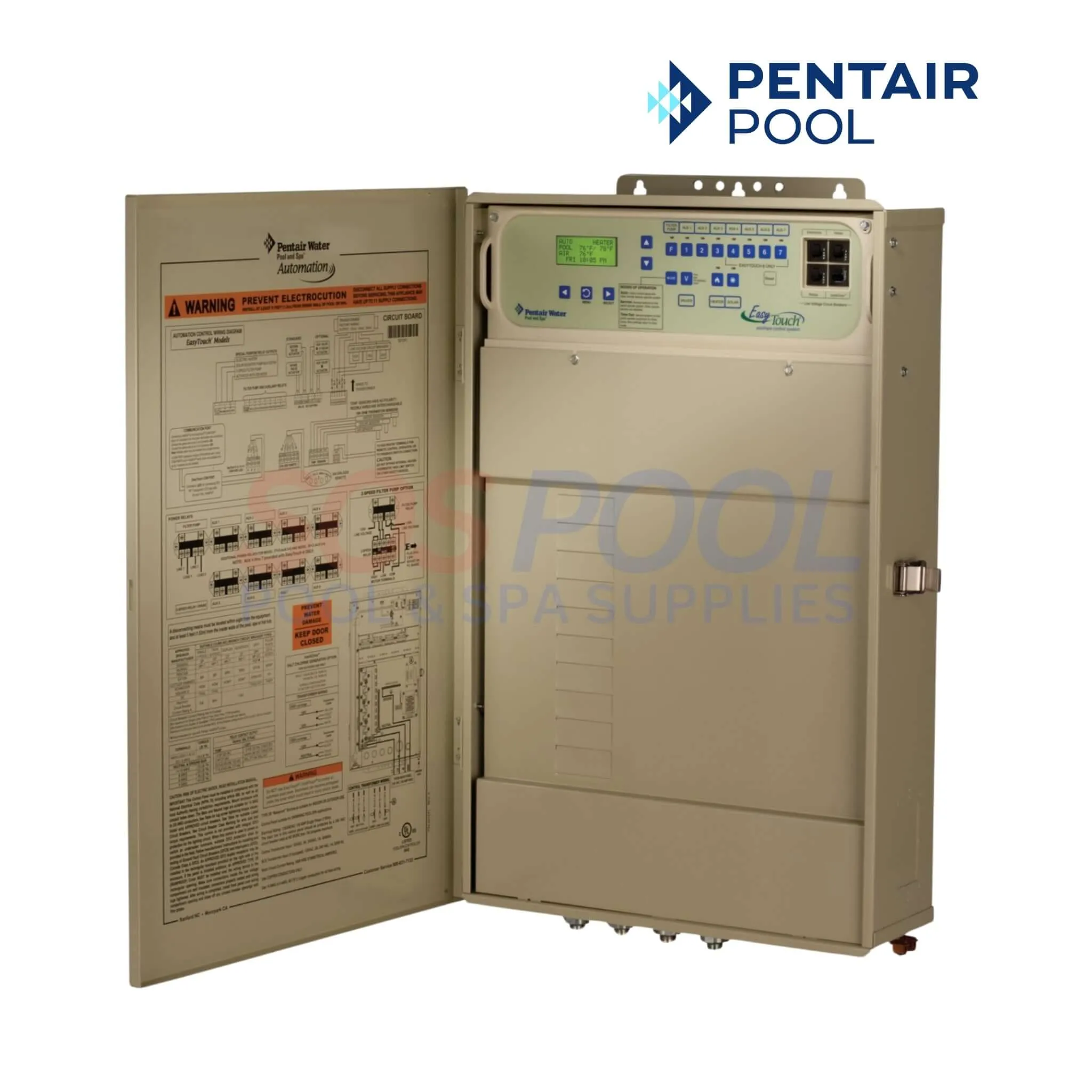 Pentair EasyTouch 8P Single Body Pool & Spa Control System | EC-520703
