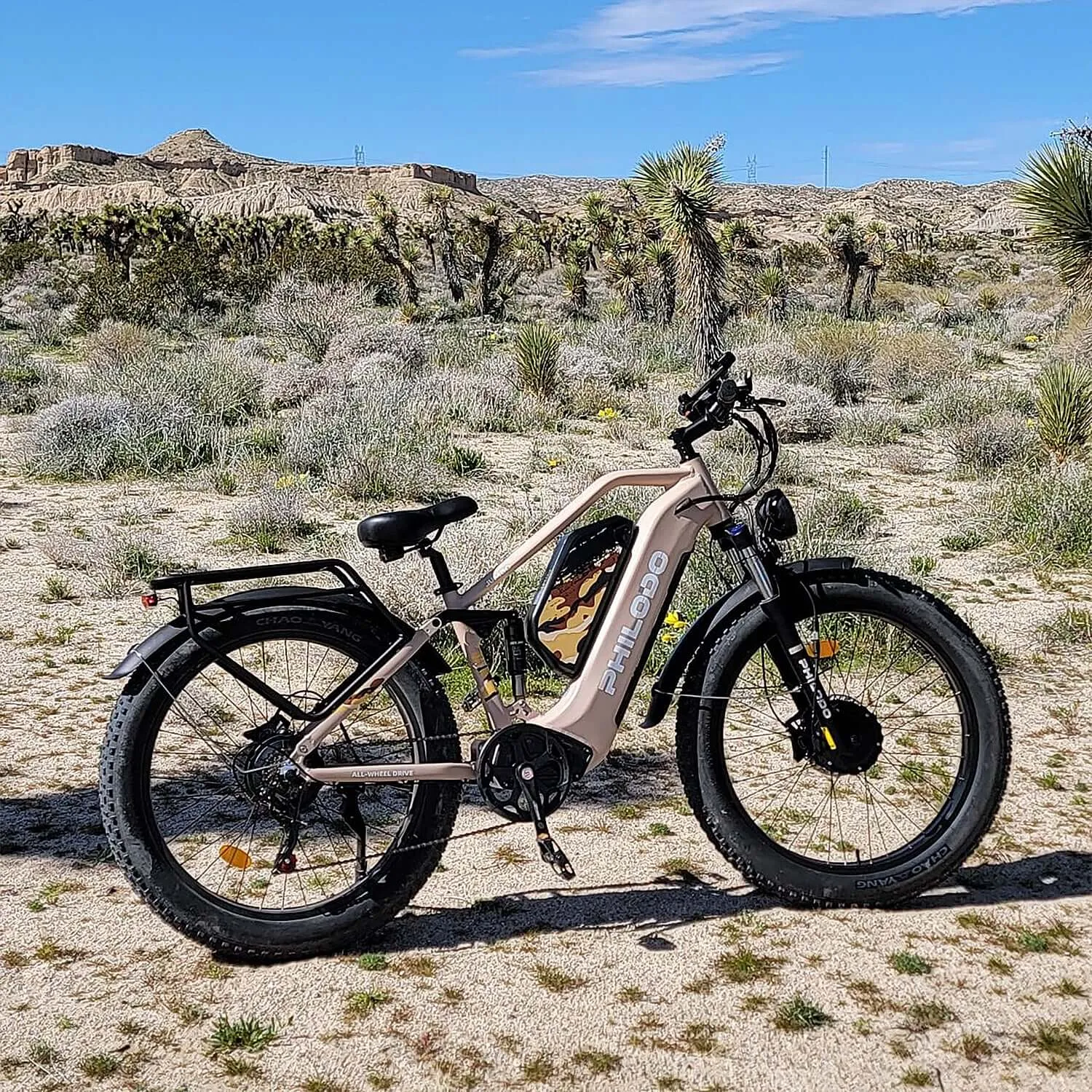Philodo Jumbo Dual Motor Dual Battery Full Suspension Electric Bike