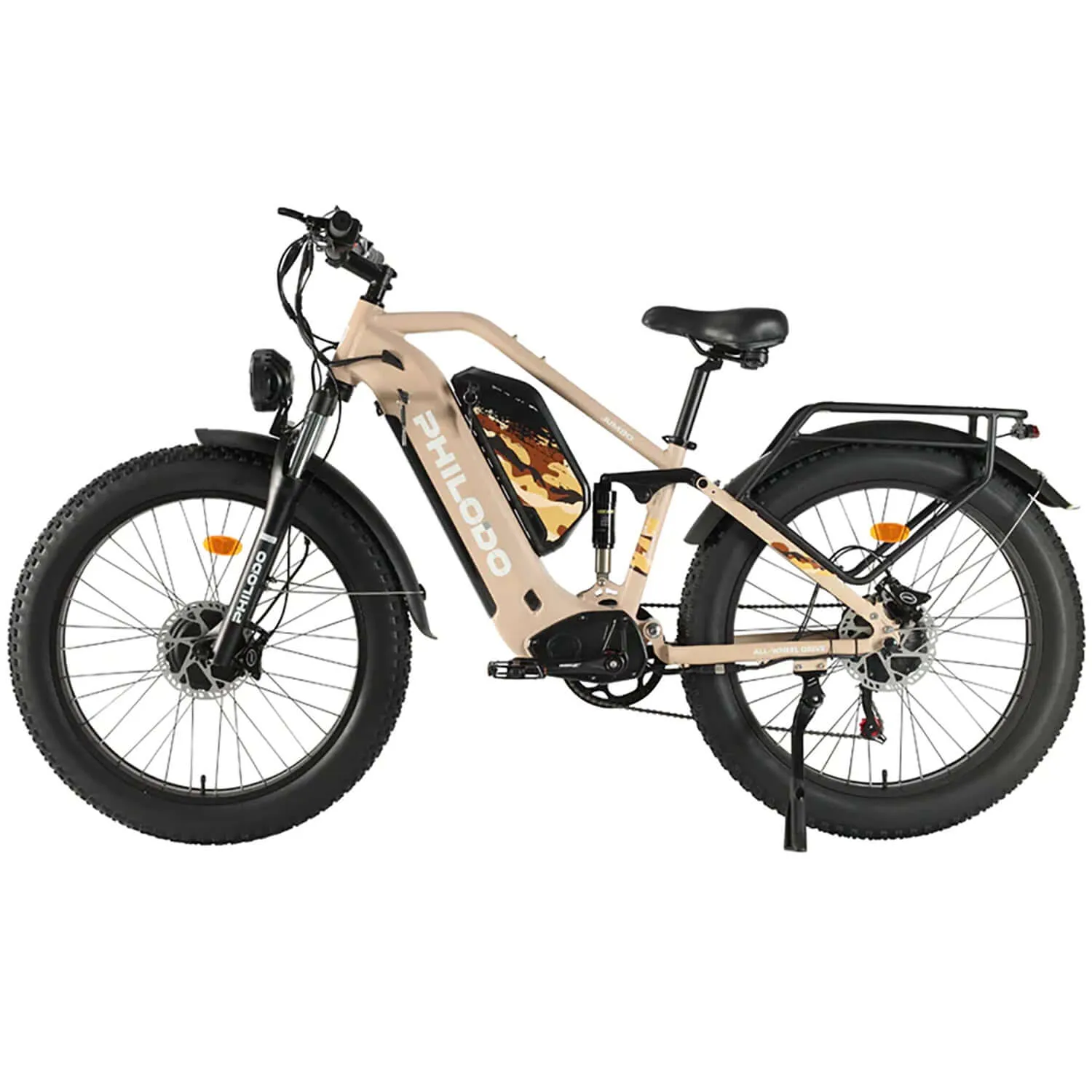 Philodo Jumbo Dual Motor Dual Battery Full Suspension Electric Bike