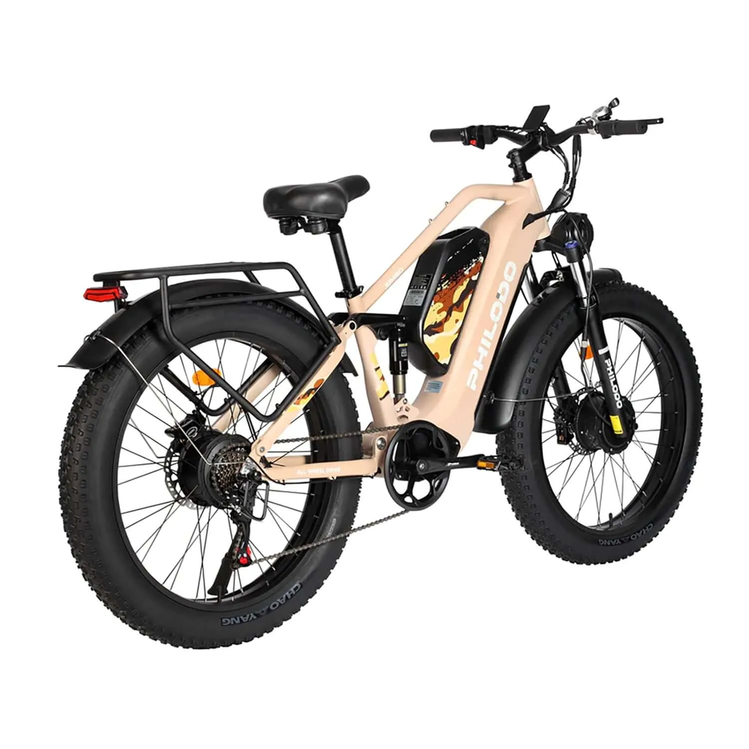 Philodo Jumbo Dual Motor Dual Battery Full Suspension Electric Bike