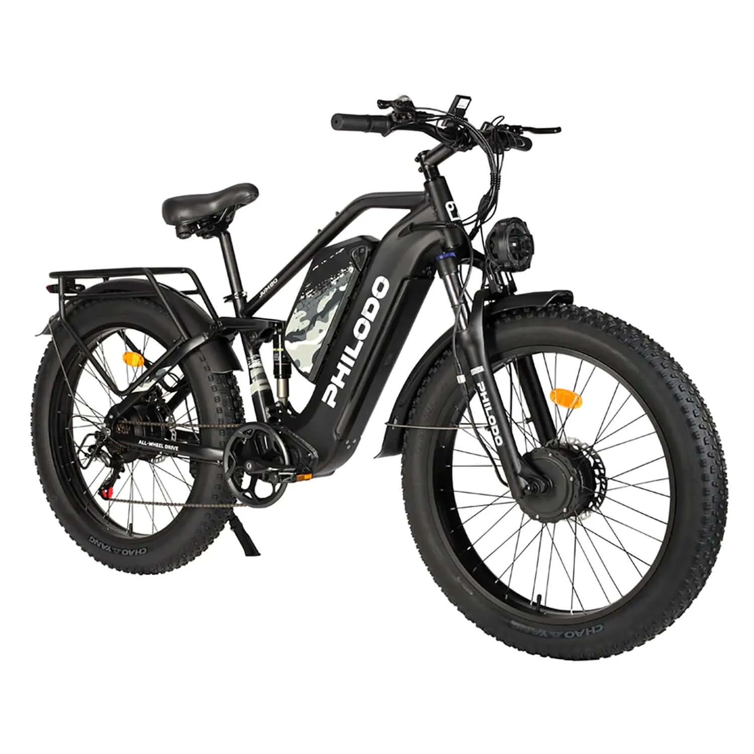 Philodo Jumbo Dual Motor Dual Battery Full Suspension Electric Bike