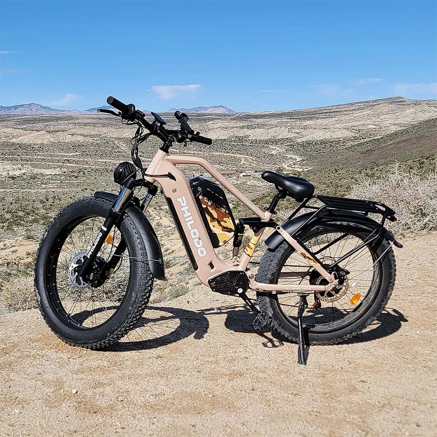 Philodo Jumbo Dual Motor Dual Battery Full Suspension Electric Bike