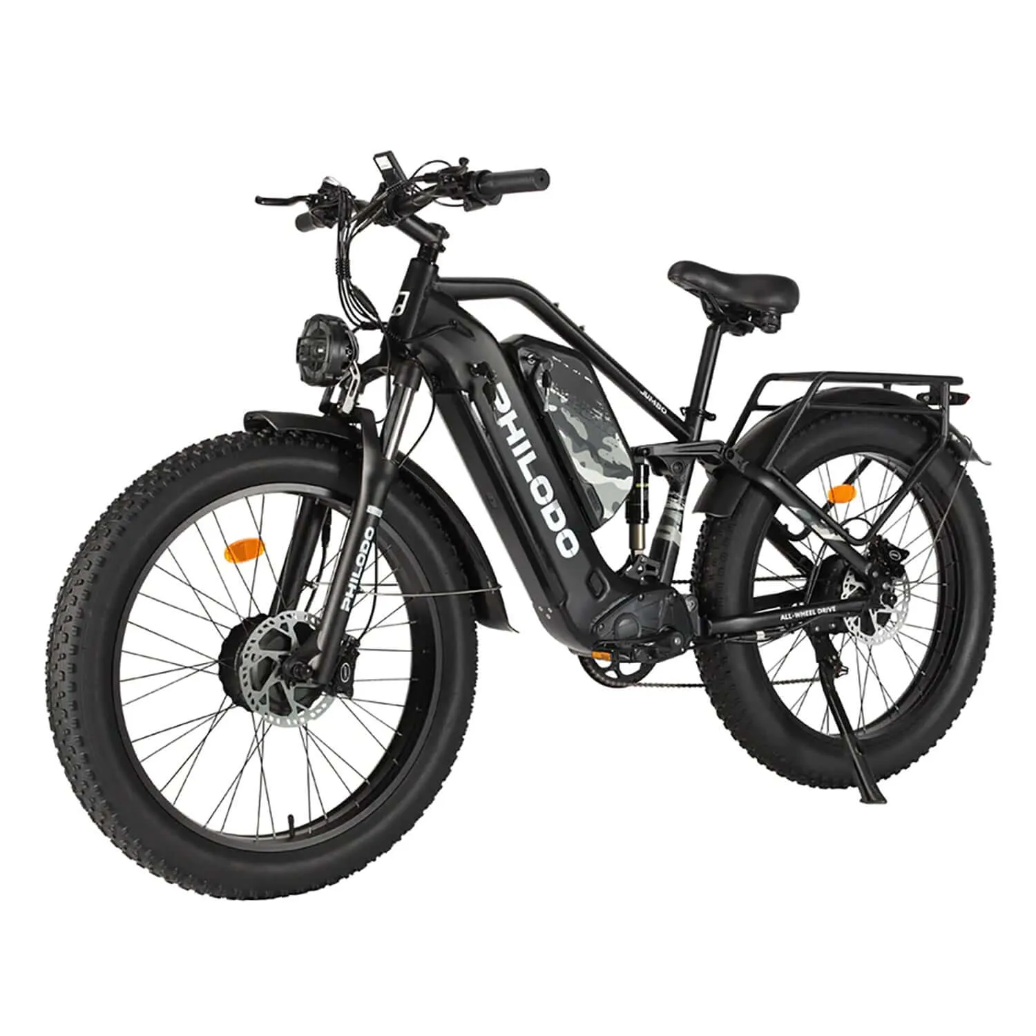 Philodo Jumbo Dual Motor Dual Battery Full Suspension Electric Bike