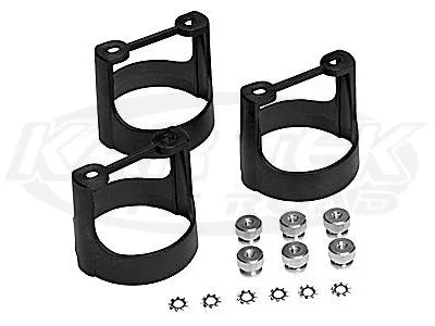 Plastic Gauge Mounting Brackets 2-1/16" Gauges, 3 Pack