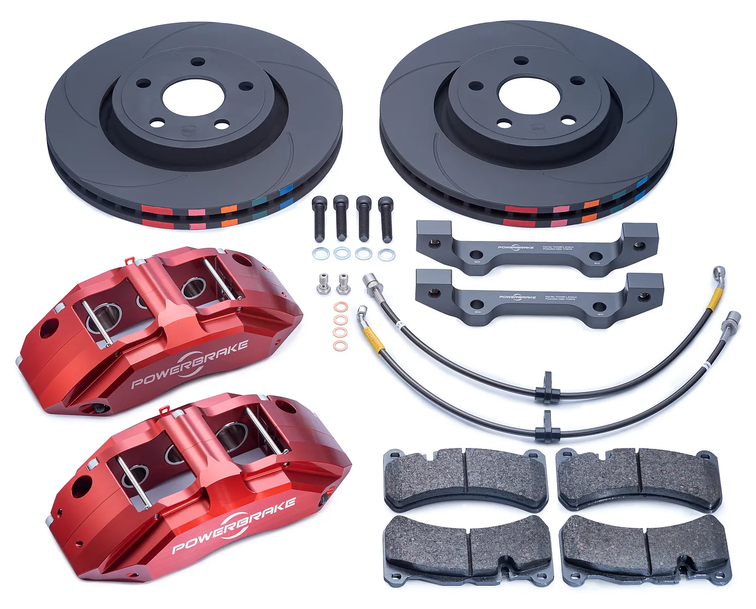 Powerbrake X-Line 4x4 Big Brake Stage-1 for Lexus GX470