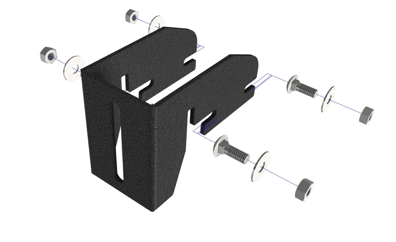 Prinsu Awning Mounting Brackets
