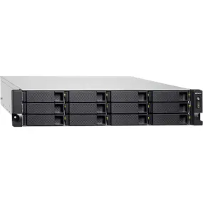 QNAP TS-H1277XU-RP-3700X-128G-US QuTS Hero Edition 12-Bay NAS Enclosure