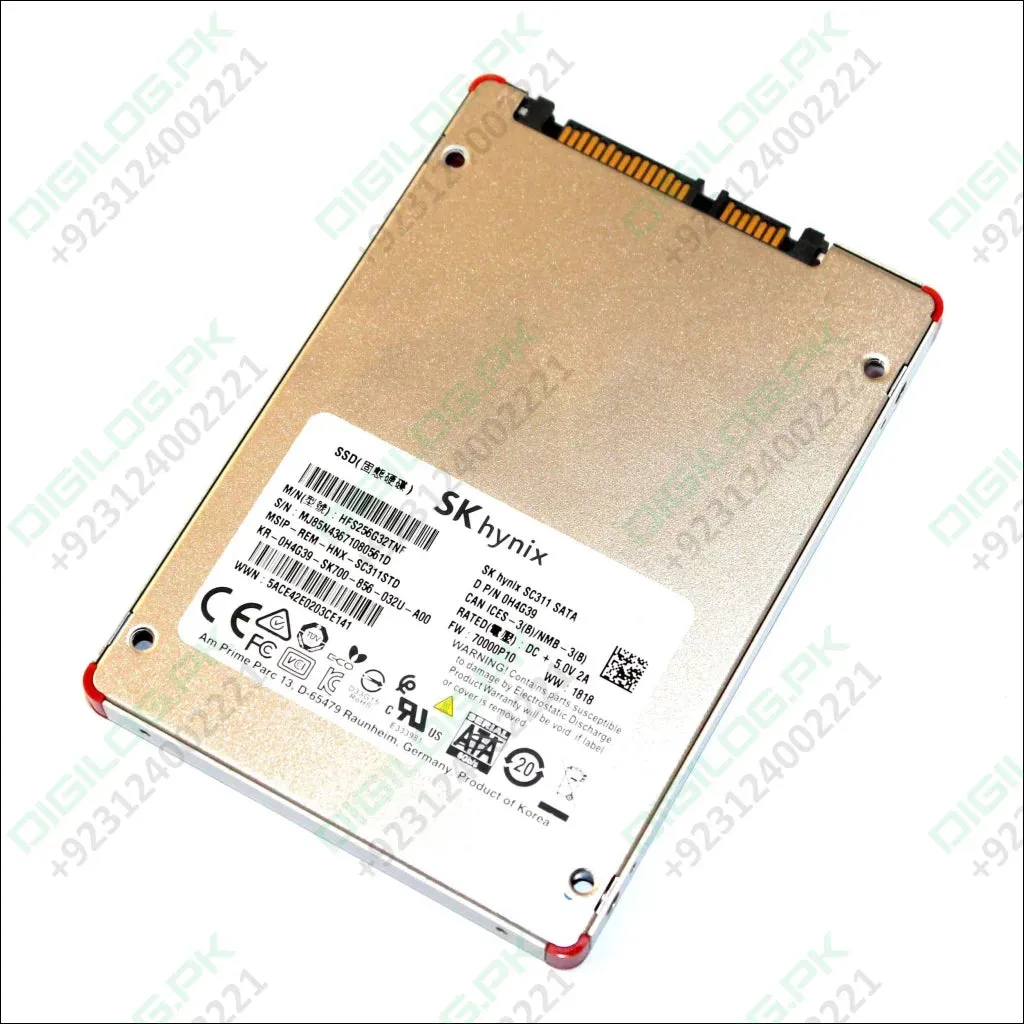 Refurbished High Quality 128GB 2.5-inch SATA SSD Solid State SK Hynix brand Drive In Pakistan