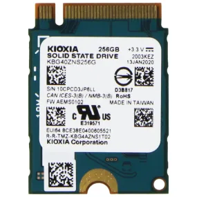 Repair Part - Toshiba(Kioxia) 256GB PCIe NVMe 2230 SSD (KBG40ZNS256G)