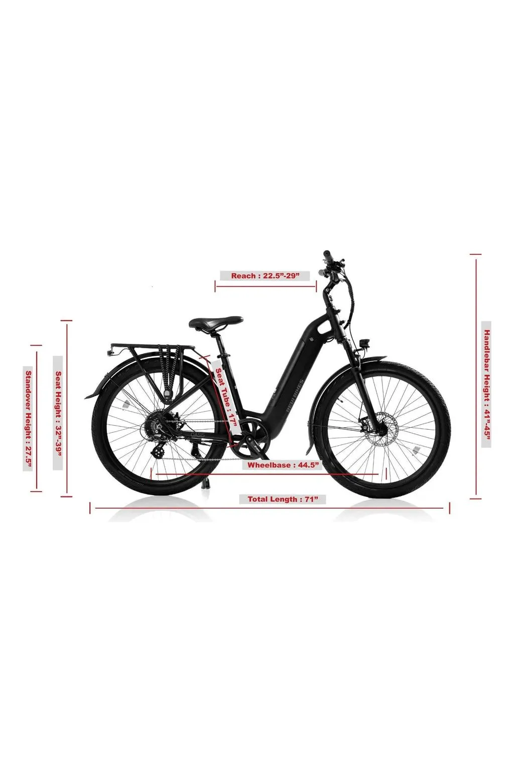 Revi Bikes Oasis 500W Low Step Electric Bike