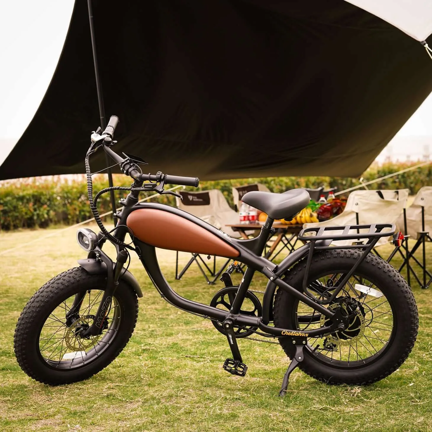 Revi Cheetah Cafe Racer Mini Vintage Motorcycle E-Bike