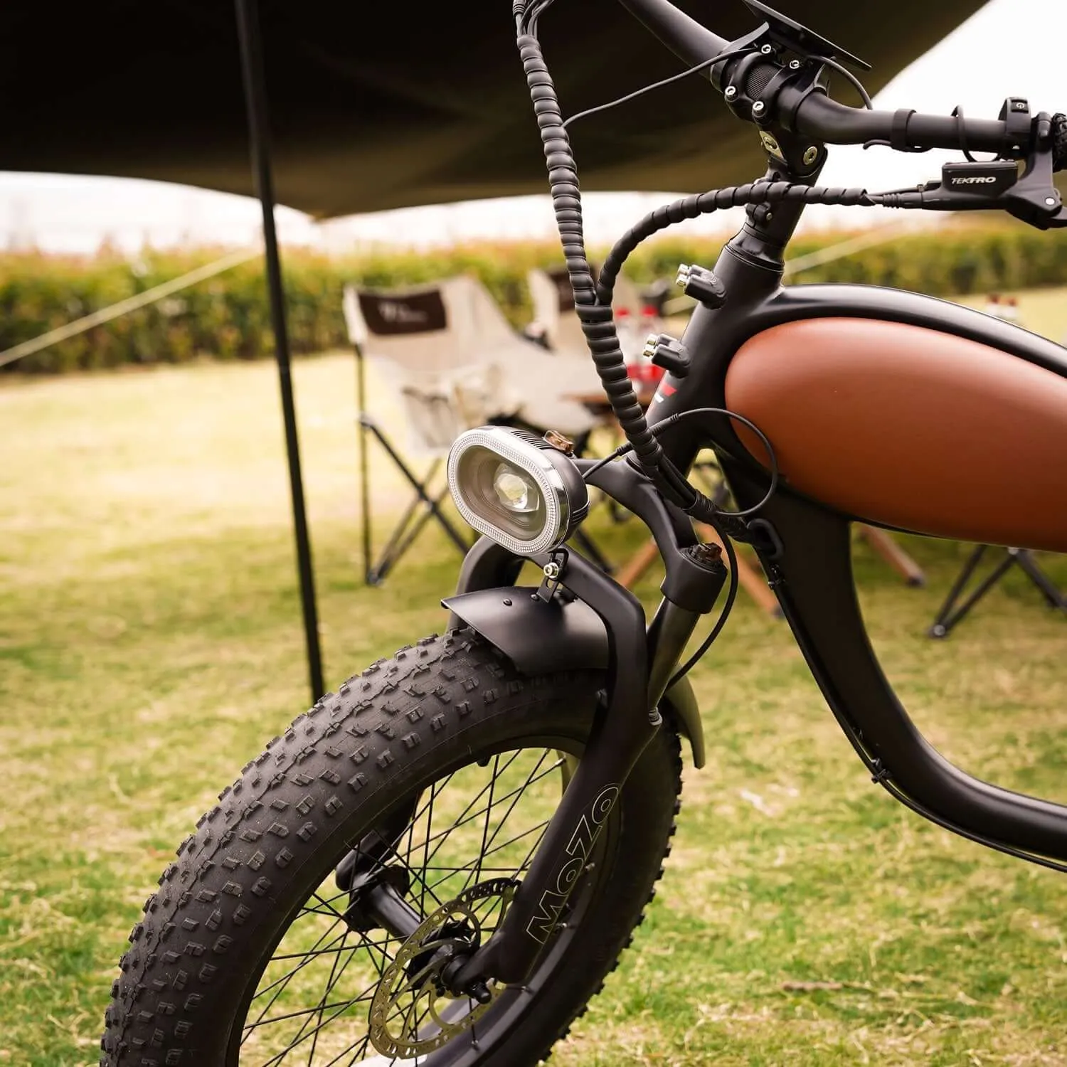 Revi Cheetah Cafe Racer Mini Vintage Motorcycle E-Bike