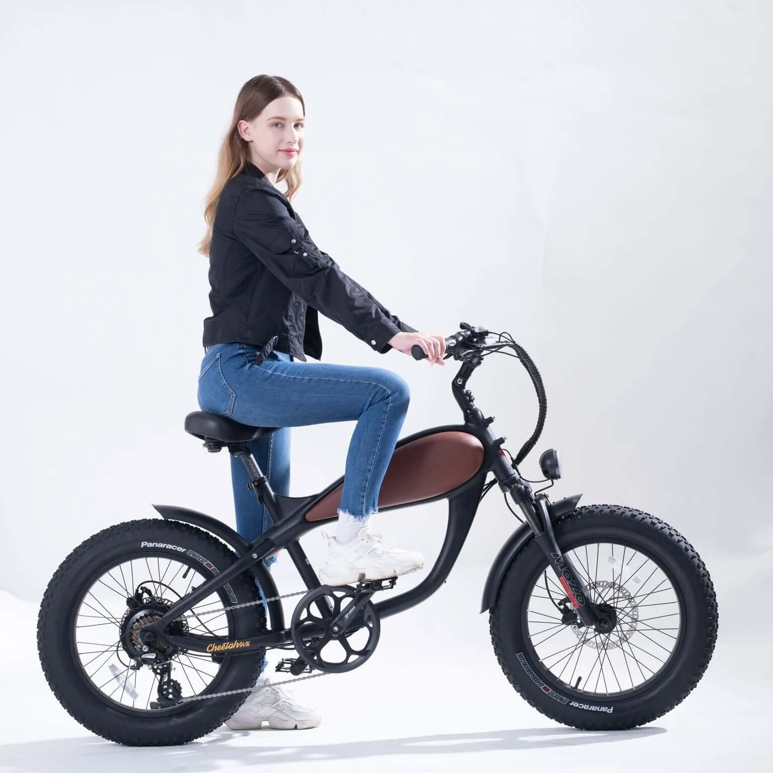 Revi Cheetah Cafe Racer Mini Vintage Motorcycle E-Bike