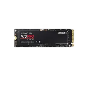 Samsung 970 PRO Series - 1TB PCIe NVMe - M.2 Internal SSD Black/Red (MZ-V7P1T0BW)
