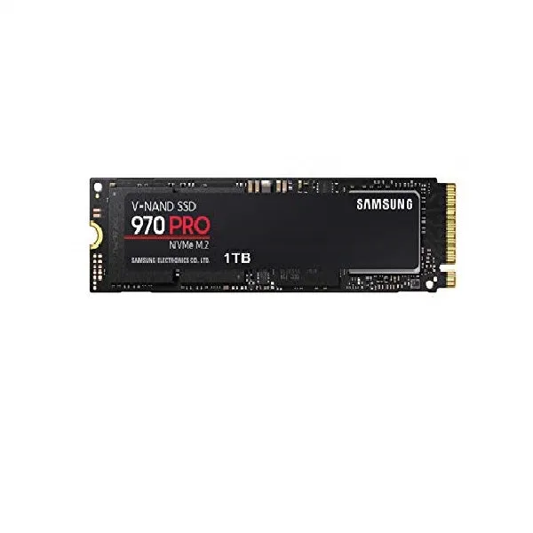Samsung 970 PRO Series - 1TB PCIe NVMe - M.2 Internal SSD Black/Red (MZ-V7P1T0BW)
