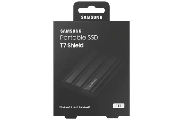 Samsung Portable SSD T7 Shield 1TB - Black