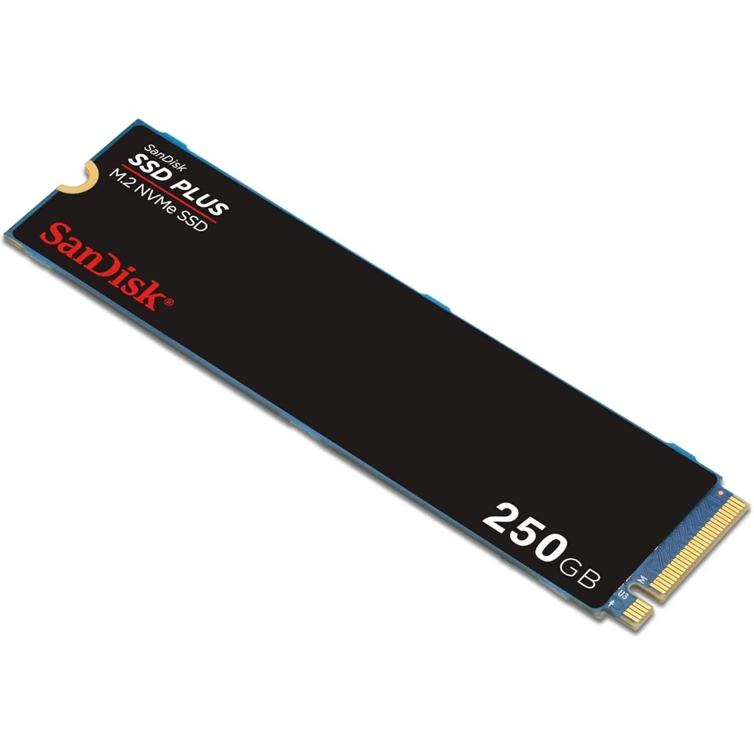 SanDisk SSD Plus 250GB M.2 NVMe SSD, Internal SSD, PCIe Gen 3, M.2 2280, Easy Installation